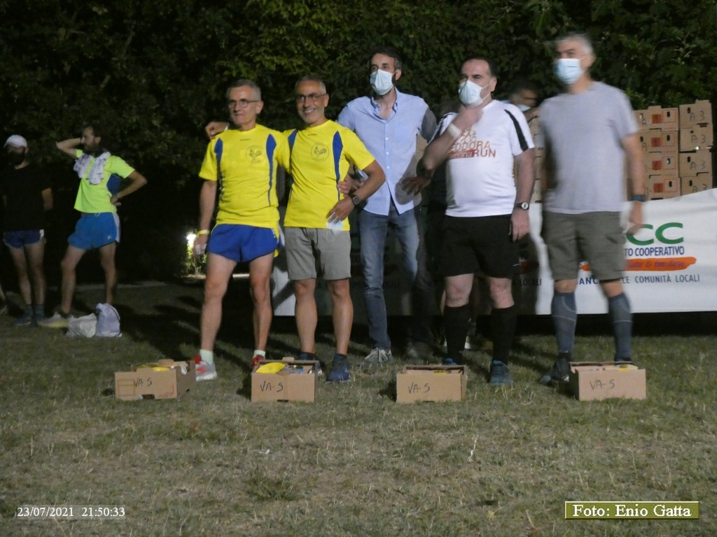 Cotignola: Staffetta 4x1,3 - 23 luglio 2021